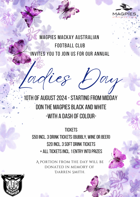 🥂Ladies Day Bubbly Ticket ($50)